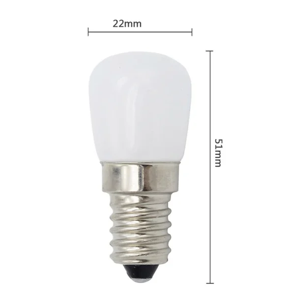 3W 6W E14 LED Refrigerator LED lighting mini bulb AC220V Bright indoor lamp for Fridge Freezer Crystal chandeliers Lighting