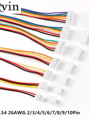 kf-H9b06f038431f444fb2ea14ec082e7df9h 10Sets JST XH2.54 XH 2.54mm Wire Cable Connector 2/3/4/5/6/7/8/9/10 Pin Pitch Male Female Plug Socket 300MM 26AWG