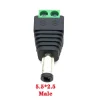 kf-Ha9747e3336f54a109e521f89994a71ecg Male Female DC Power Plug Connector 2.1mm x 5.5mm 2.5mm x 5.5mm 1.35mm x 3.5mm Needn't Welding DC Plug Adapter 12V 24V For CCTV