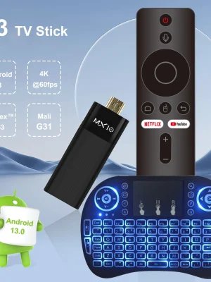 kf-S01cd323a6f2843eeb2204a8efcb1f658P Fire TV Stick MX10 F3 and Mini Wireless Keyboard Allwinner H313 Quad-core Android 13 2.4G Air Mouse Remote with Colorful Backlit