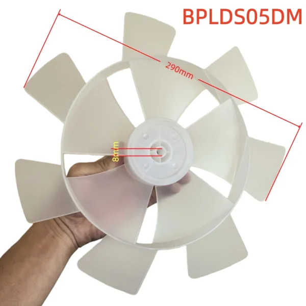 kf-S0da5424d42c1447b9561c236fe192349h 7-blade fan plastic blades for xiaomi Mijia BPLDS05DM DC frequency conversion cycle floor fan replacement