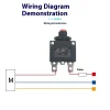 kf-S4cdb78d367714bf58af12fe39f460812M Overload overcurrent protector switch reset device circuit breaker 5A8A20 water pump air pressure charging car washing machine