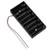 kf-S582a7171e8ba412296b05eedad172c8fJ New Plastic 8 X 1.5V AA 2A CELL Battery Holder Storage Box standard 12V Case With Lead Wire