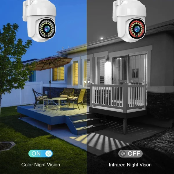 Yoosee HD IP Camera 3MP 5MP CCTV Surveillance Outdoor Waterproof Color Night Vision Auto Tracking Two Way Audio Video Camera