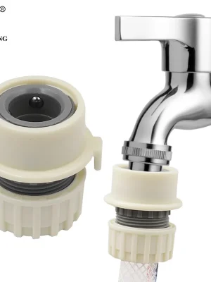 4 points car wash water pipe quick connector household faucet buckle quick connector accessories lock tube washing machine conne