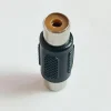 kf-Sc67373896f2d46d1a51df342f9112ce32 1/5/10Pcs RCA female to female Audio Connector Adapter Plug video Coupler AV cable for CCTV camera