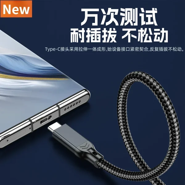 USB 3.2 Gen2 10Gbps Cable USB-A to USB Type C Cable 3A 60W Fast Charging 10G Data Transfer Cord USB-C for SSD Hard Disk 1M 2M 3M