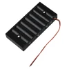 kf-Sdd592f1a7ed54327b65300fb4cdc2c653 New Plastic 8 X 1.5V AA 2A CELL Battery Holder Storage Box standard 12V Case With Lead Wire